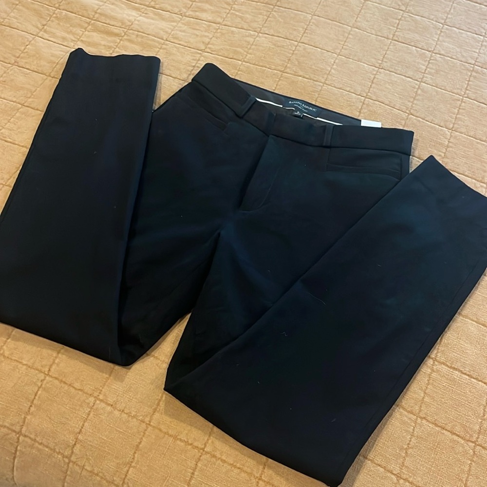 Banana Republic Factory Black Women's Straight Leg Pants